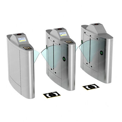 Outdoor Use QR codel Flap Barrieres Torniquetes Automatic Ip68 Waterproof Fare Turnstile Direction Panel